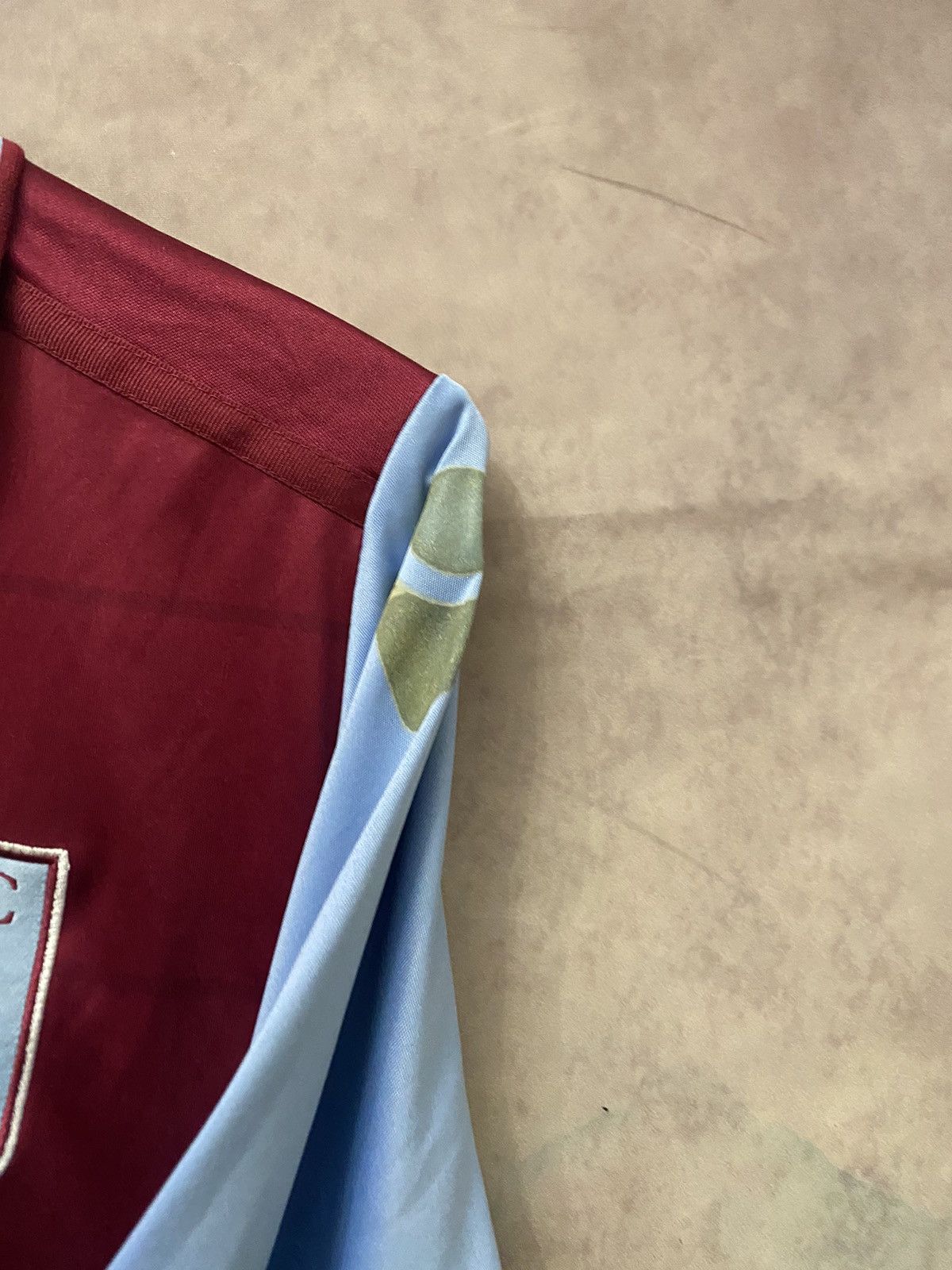 Vintage Aston Villa Home T-Shirt 2015-2016 Clarkie Very Rare💥 Size US M / EU 48-50 / 2 - 4 Thumbnail