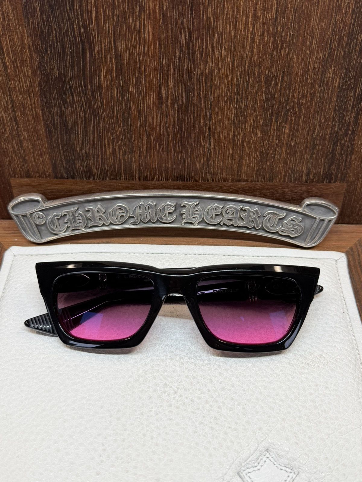 Chrome Hearts Chrome Hearts Cliterally Sunglasses Size ONE SIZE - 2 Thumbnail
