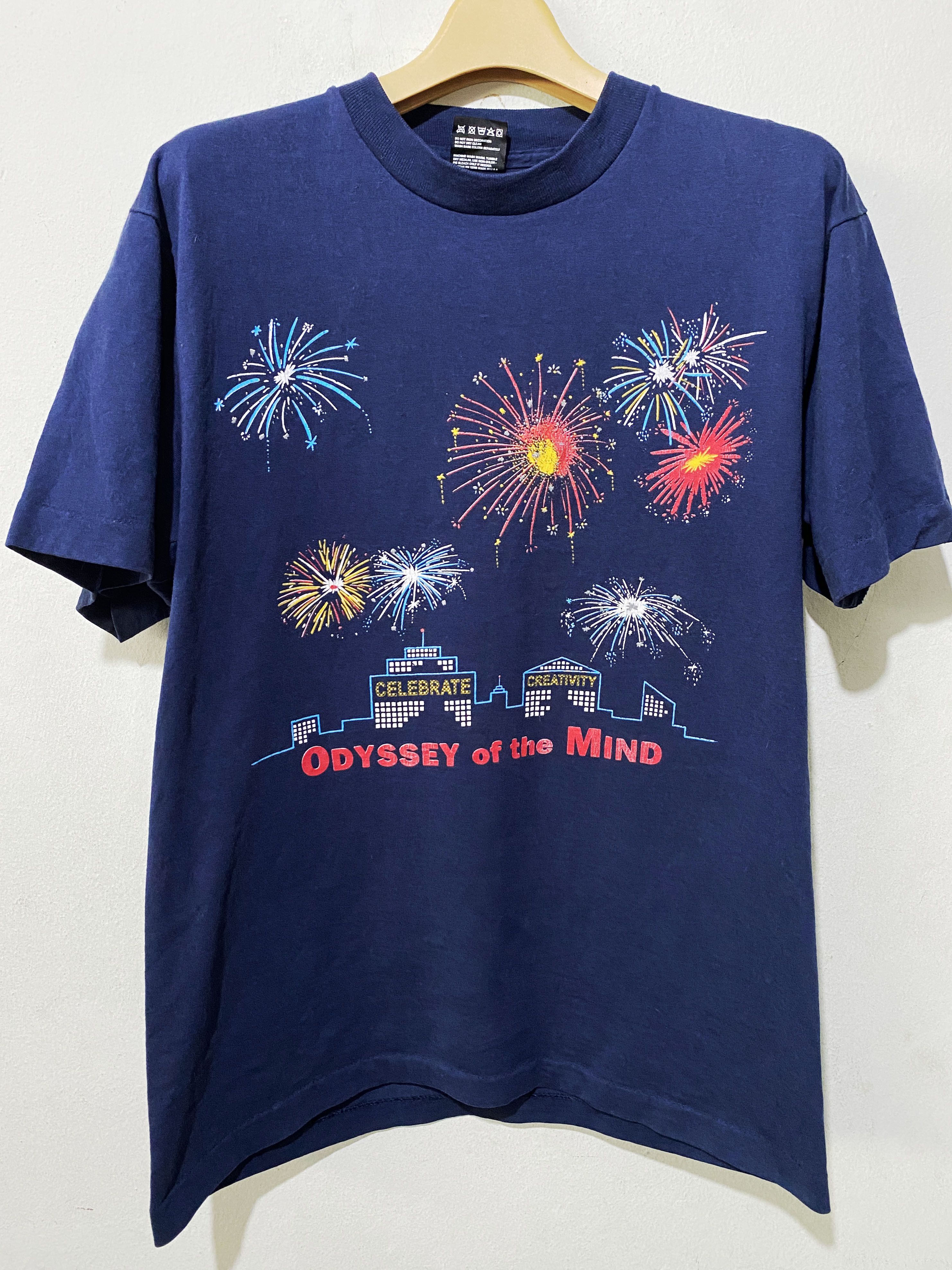 Vintage Vintage Fireworks Shirt Size US M / EU 48-50 / 2 - 1 Thumbnail