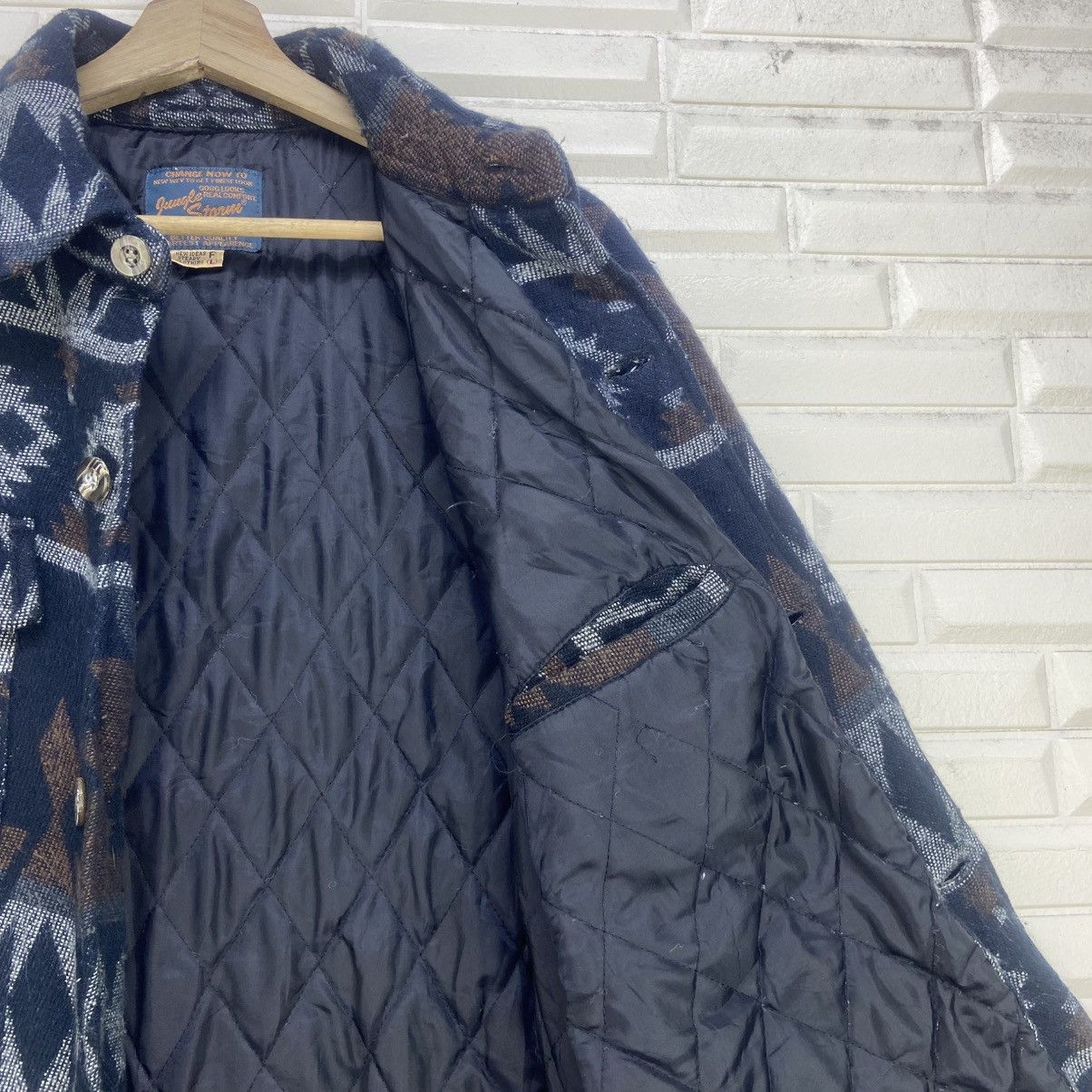 Japanese Brand Vintage Japanese Brand Jungle Storm Native Fleece Jacket Size US S / EU 44-46 / 1 - 15 Thumbnail