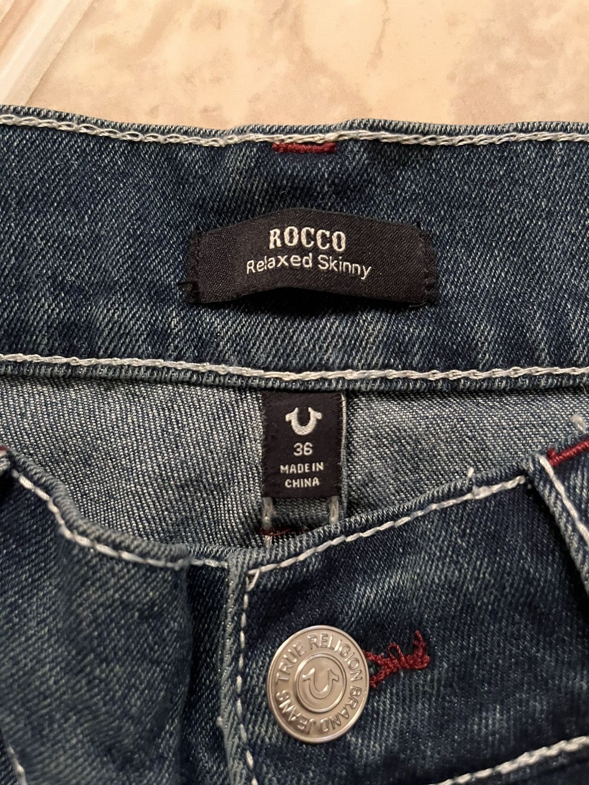 True Religion true religion rocco skinny relaxed jeans Size US 36 / EU 52 - 4 Thumbnail