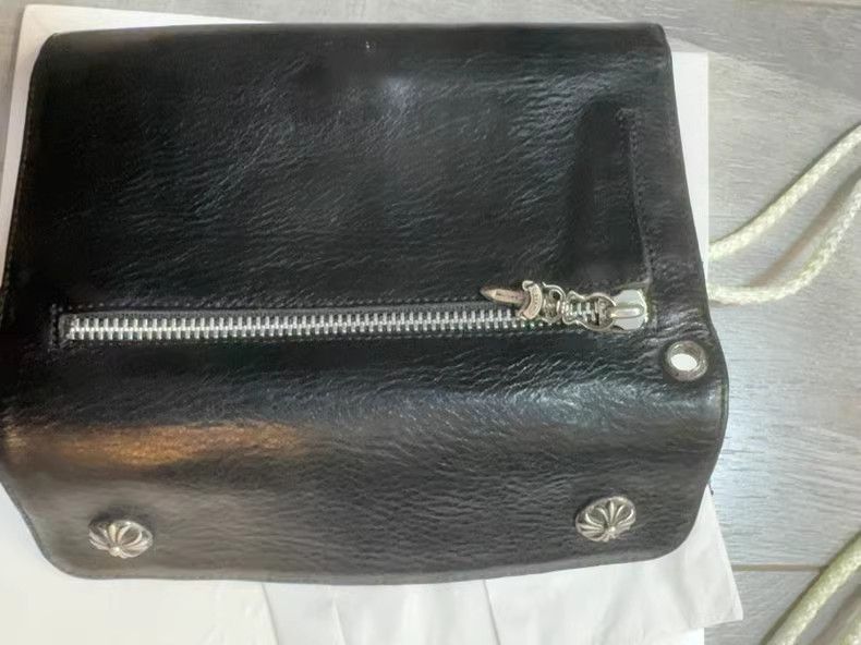 Chrome Hearts Chrome Hearts Long Wallet with Silver Accents Size ONE SIZE - 6 Thumbnail