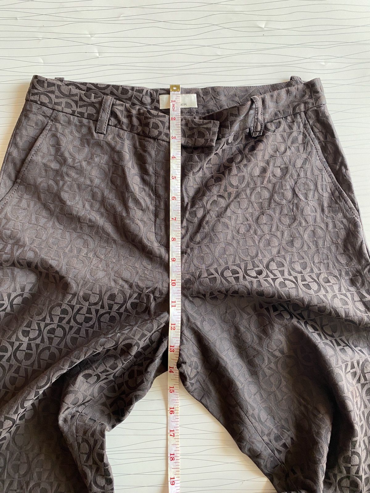 Aigner Aigner Monogram Hight Waist Pants Size US 29 - 17 Thumbnail