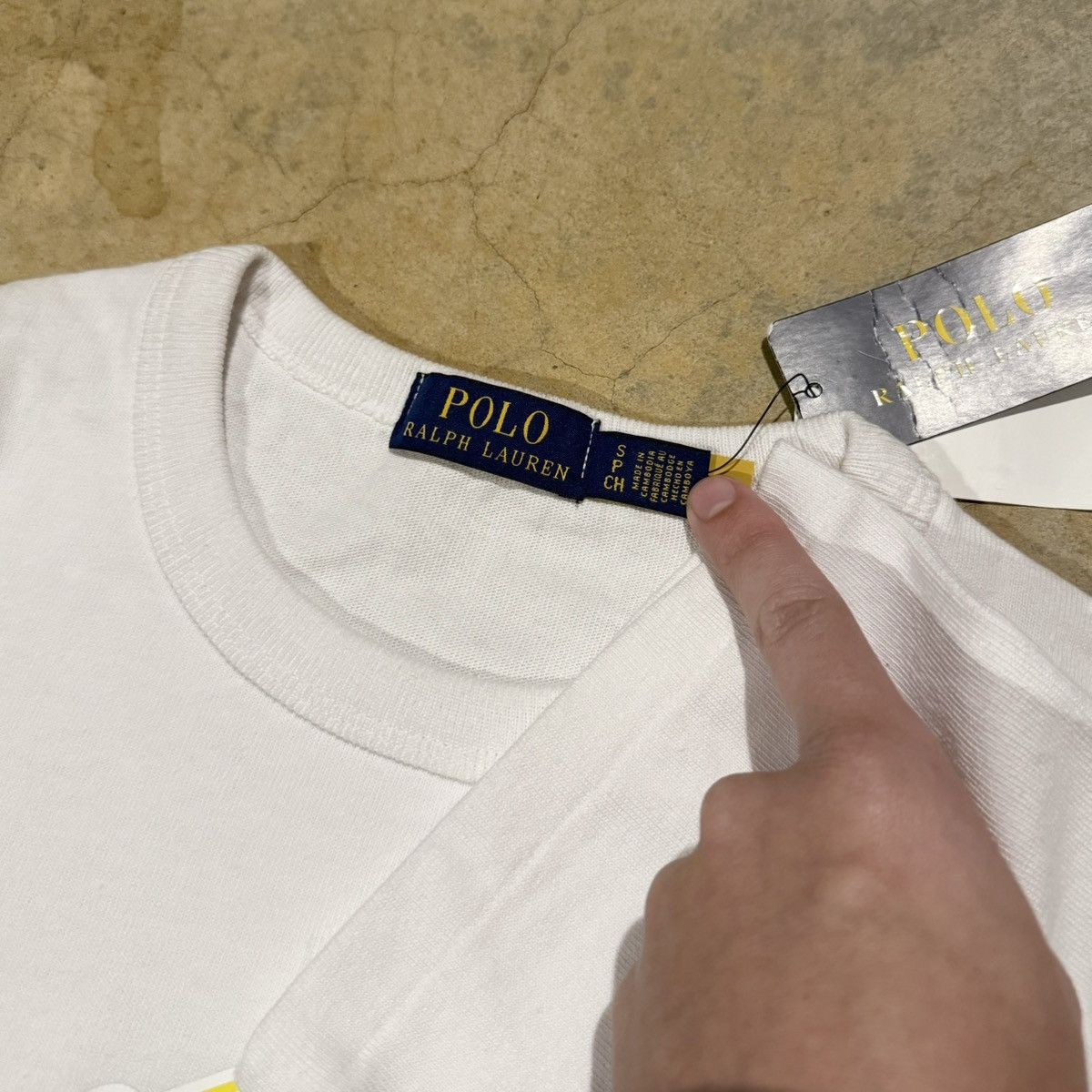 Polo Ralph Lauren Brand New Polo Ralph Lauren Colorblocked Big Pony Tee Size US S / EU 44-46 / 1 - 4 Thumbnail