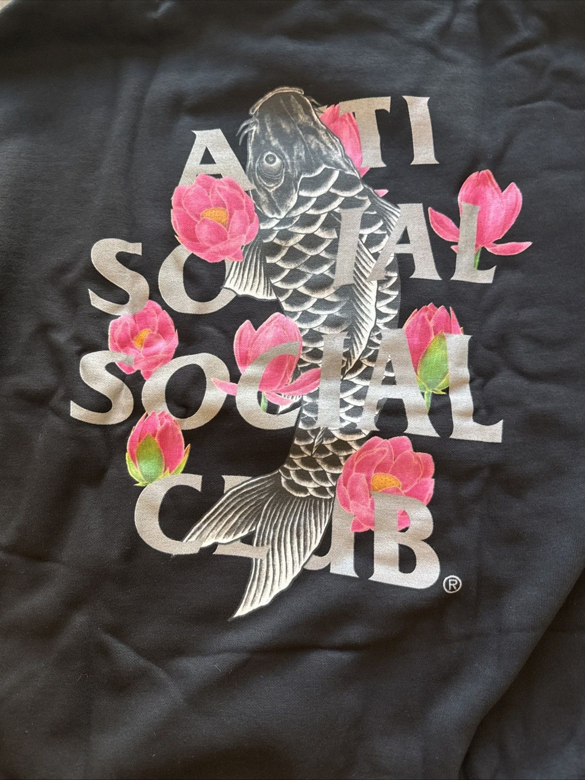 Anti Social Social Club Anti Social Social Club Koi Garden Premium Hoodie Black - S Size US S / EU 44-46 / 1 - 6 Thumbnail
