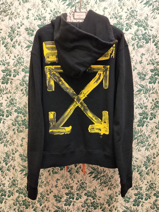 Off white discount acrylic arrows hoodie