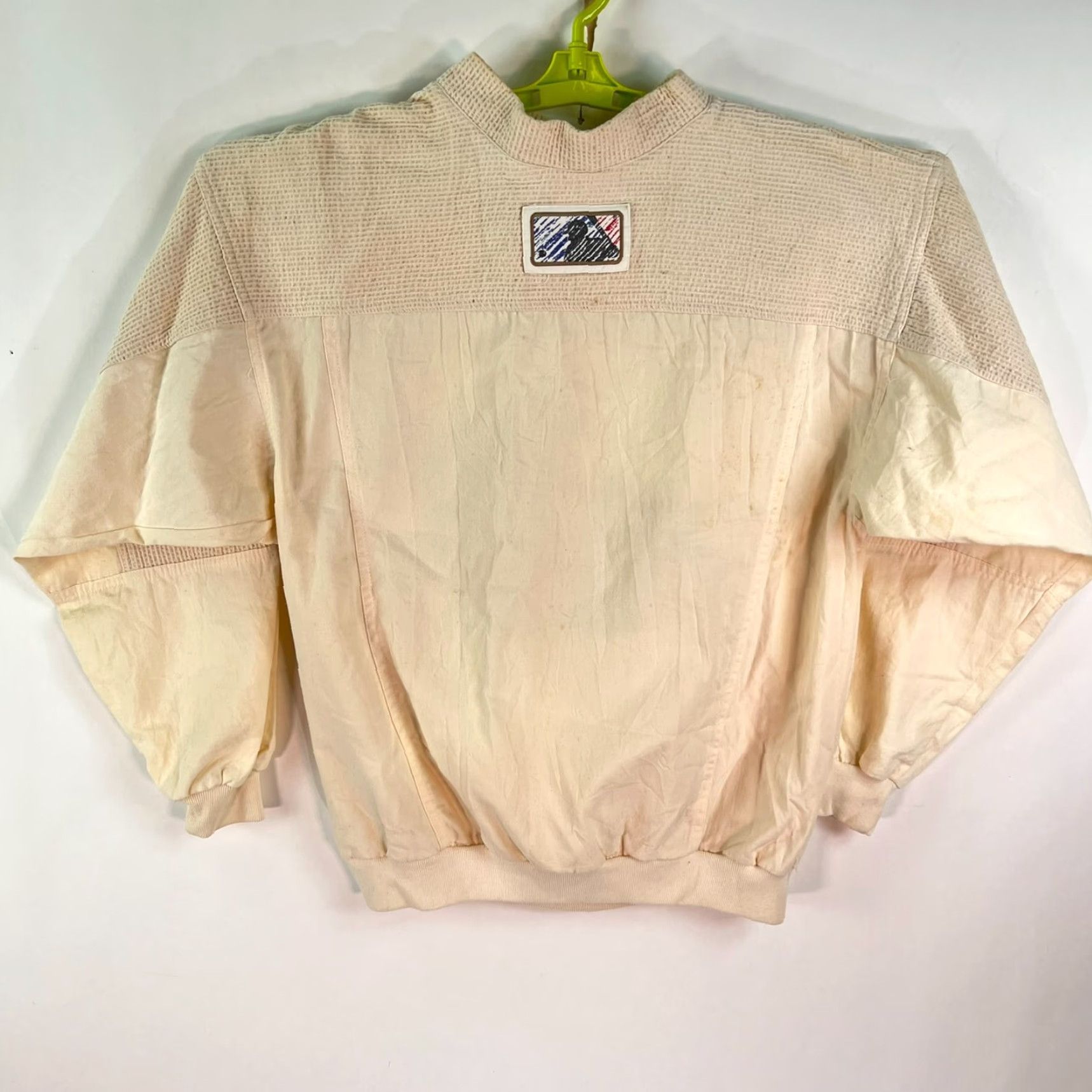 Nike VINTAGE Nike Sweatshirt Adult Medium Ivory Graphic Print Long Sleeve Crew Neck American Mens Size US M / EU 48-50 / 2 - 6 Thumbnail