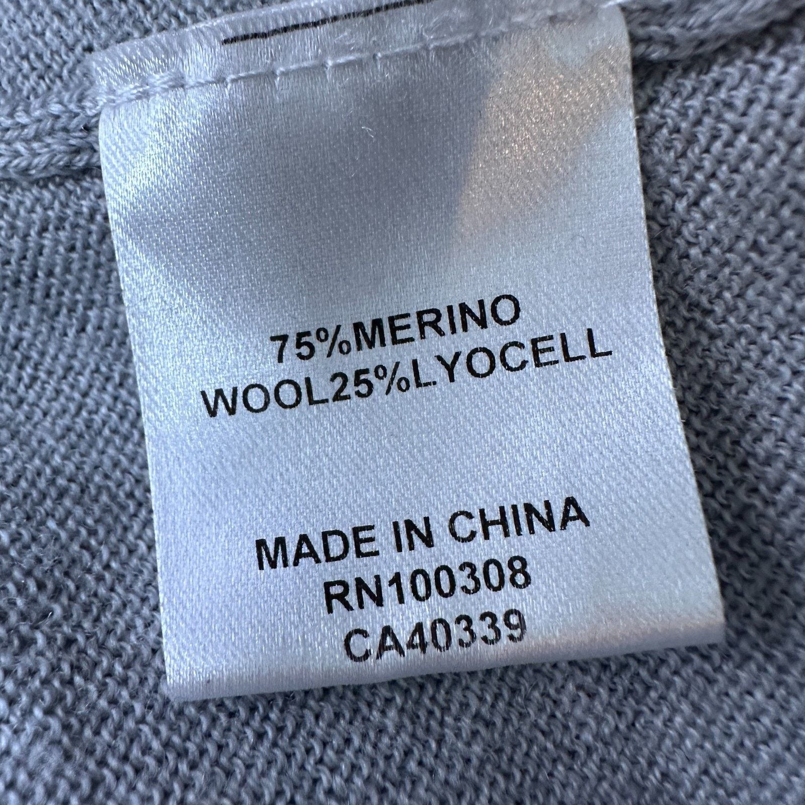 Peter Millar Peter Millar Sweater Men M Gray Golf Course Merino Lyocell Size US M / EU 48-50 / 2 - 7 Thumbnail