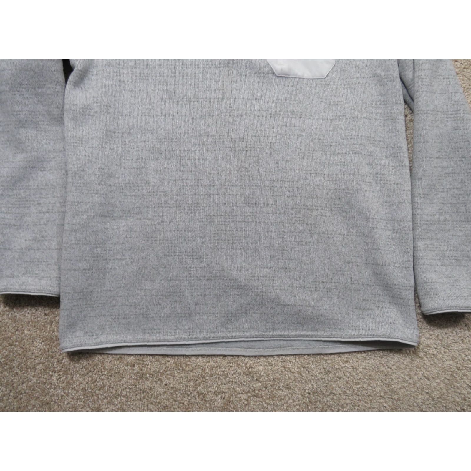 Under Armour Mens Under Armour Storm Fleece Pullover 1/4 Zip Sweatshirt Gray XL Size US XL / EU 56 / 4 - 3 Thumbnail