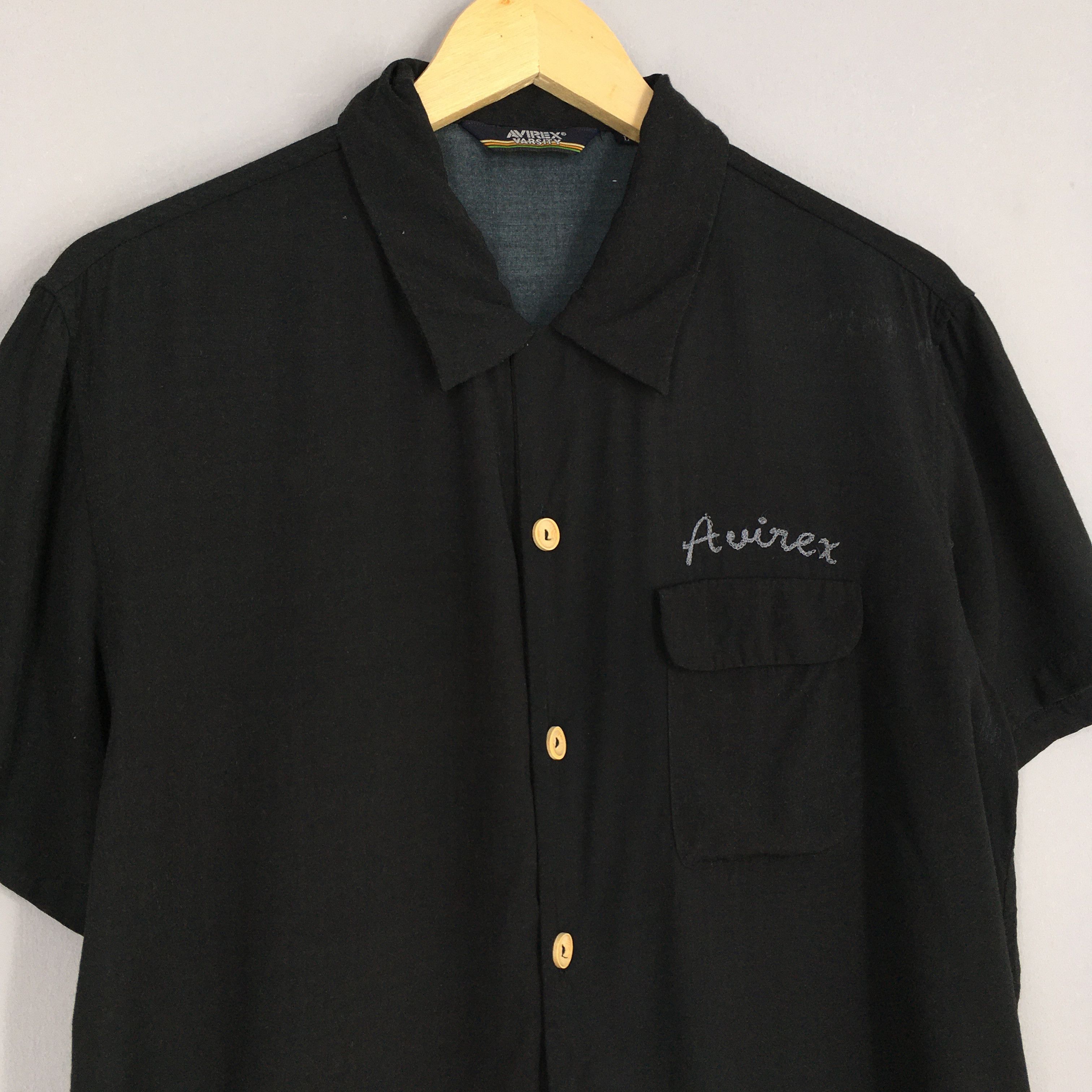 Avirex × Vintage Vintage Avirex Tiger Fighting Dragon Printed Rayon Shirt M Size US M / EU 48-50 / 2 - 4 Thumbnail
