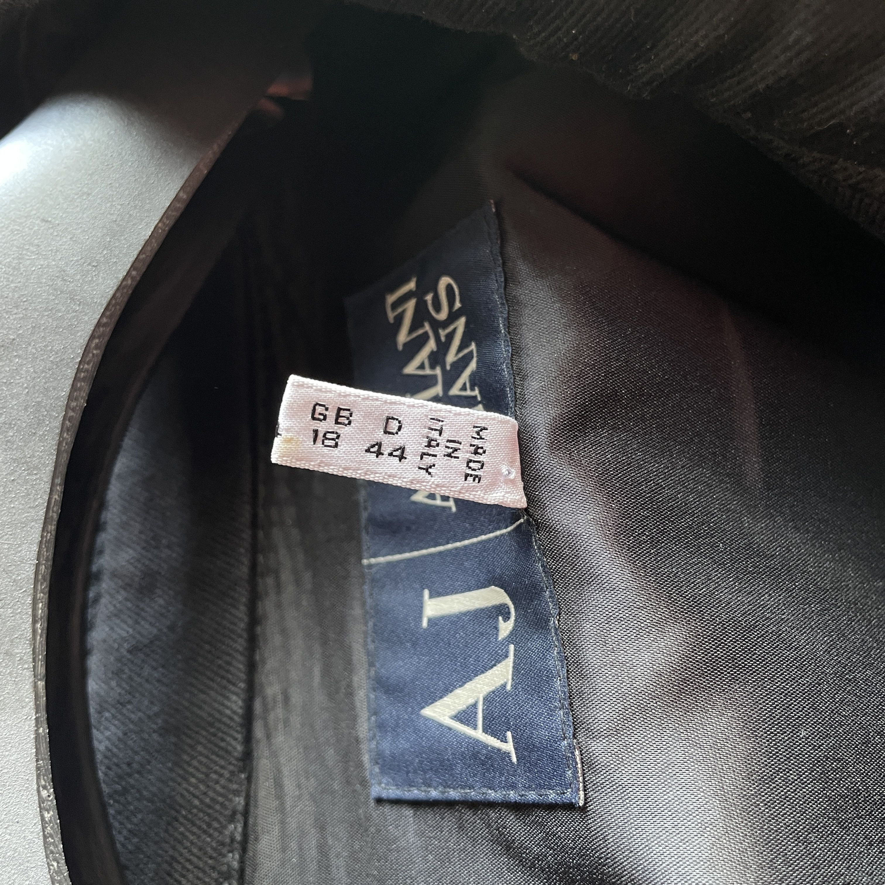 Armani Armani Jeans Vintage 00's Womens Cropped Fitted Jacket Size XL / US 12-14 / IT 48-50 - 14 Thumbnail