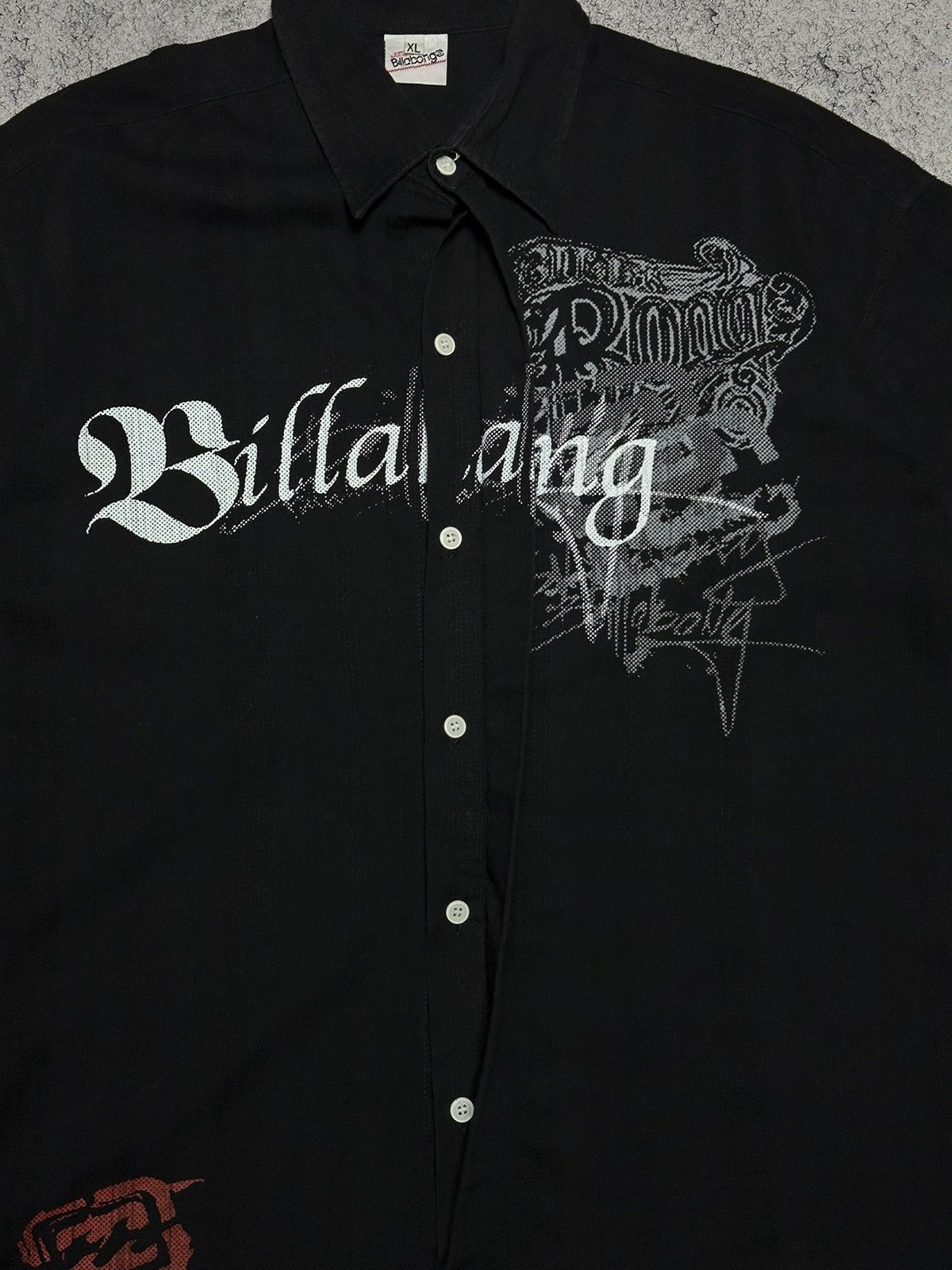 Billabong Vintage Billabong Big Logo Y2K Surf Shirt Size US XL / EU 56 / 4 - 4 Thumbnail