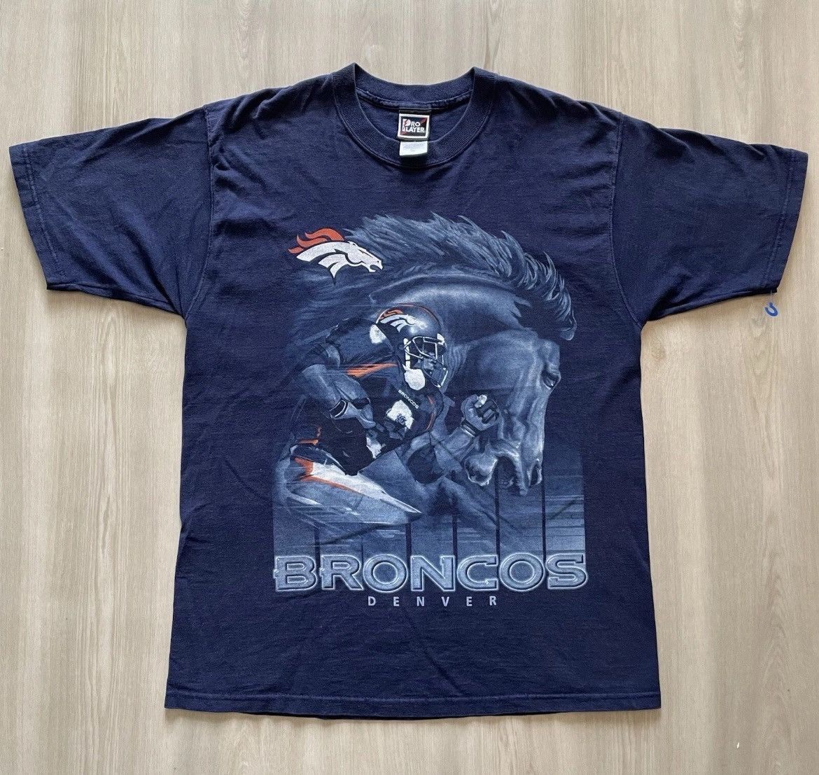Pro Player Vintage 90s Pro Player Denver Broncos Mens Large Size US L / EU 52-54 / 3 - 1 Thumbnail