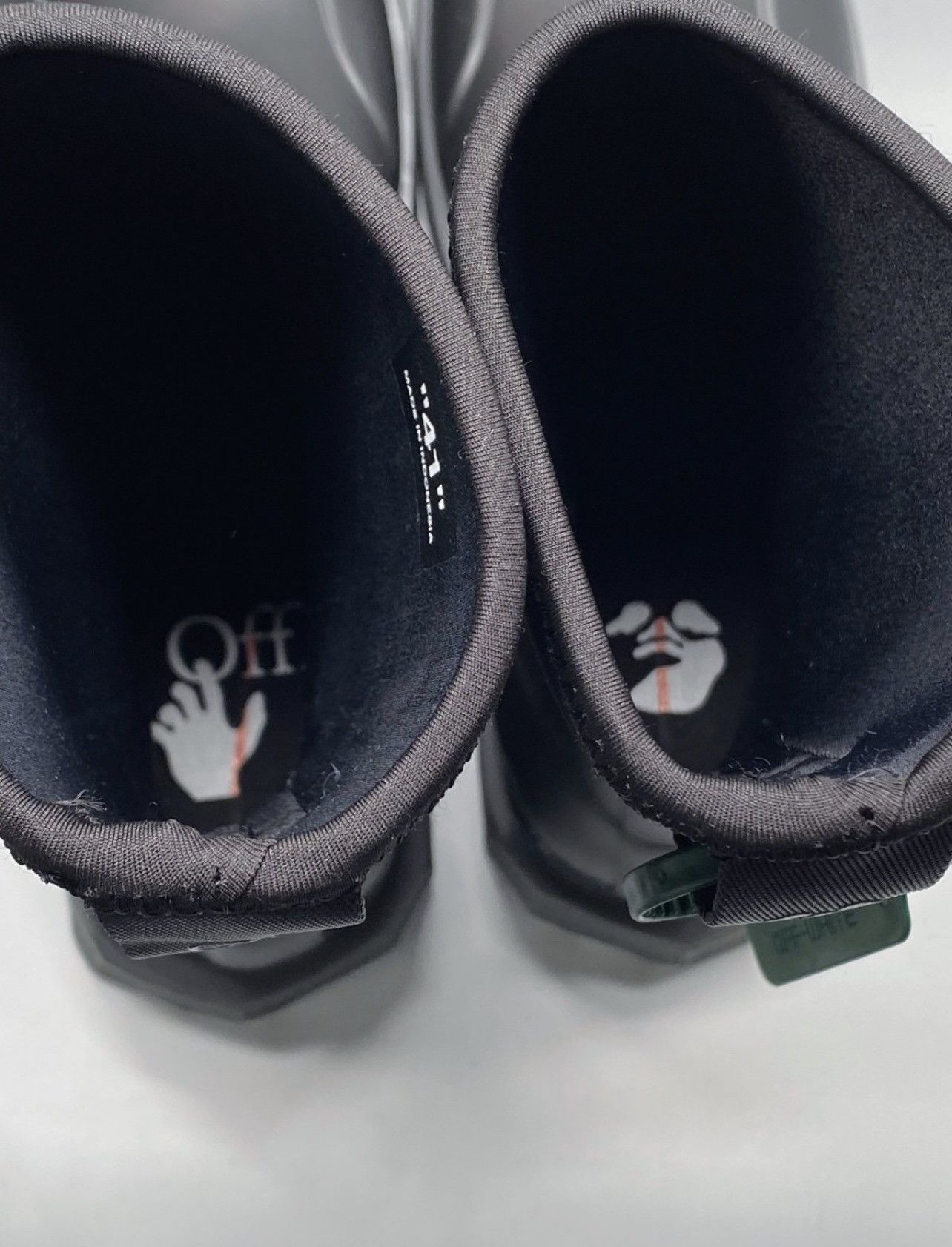 Off-White Off-White Sponge Rubber Rain Boots size 41 Size US 11 / IT 41 - 8 Thumbnail