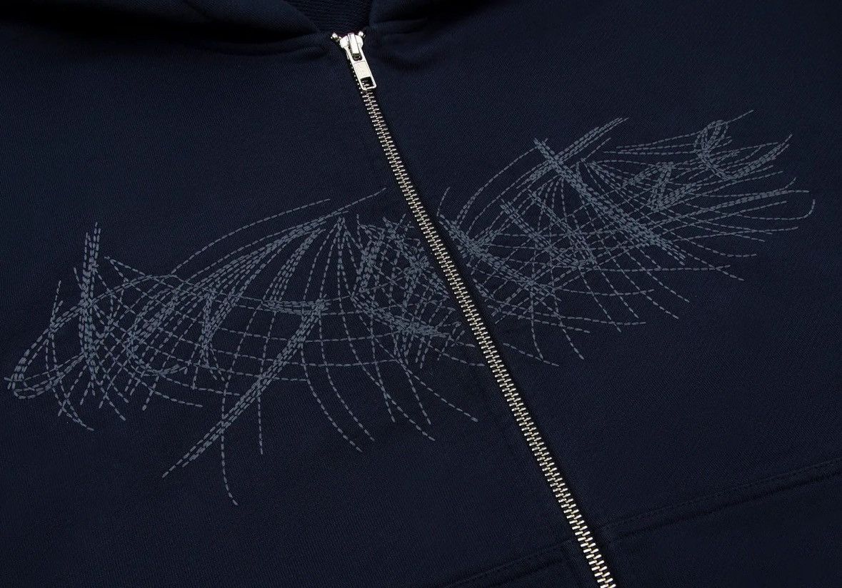 Derschutze Sashiko zip up Size US XL / EU 56 / 4 - 3 Thumbnail