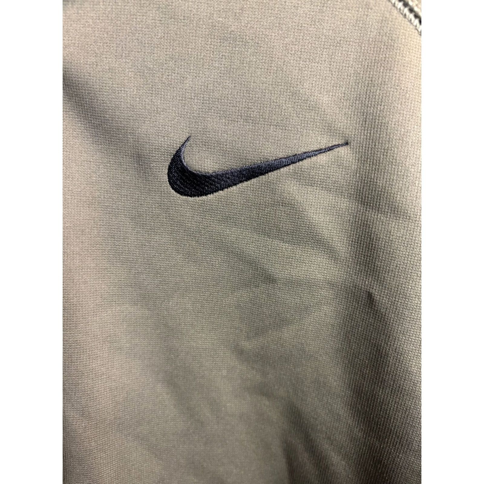 Nike Nike Sweatshirt Mens XL Green 1/4 Zip Fleece Lined Therma Fit Nike Sportswear Pullover Long Sleeve Zip Size US XL / EU 56 / 4 - 4 Thumbnail