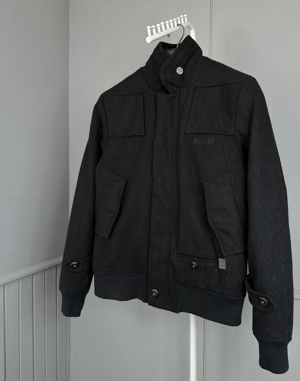 G-Star G Star Artner Wool Quilted Bomber Jackets No3301 Size US S / EU 44-46 / 1 - 2 Thumbnail