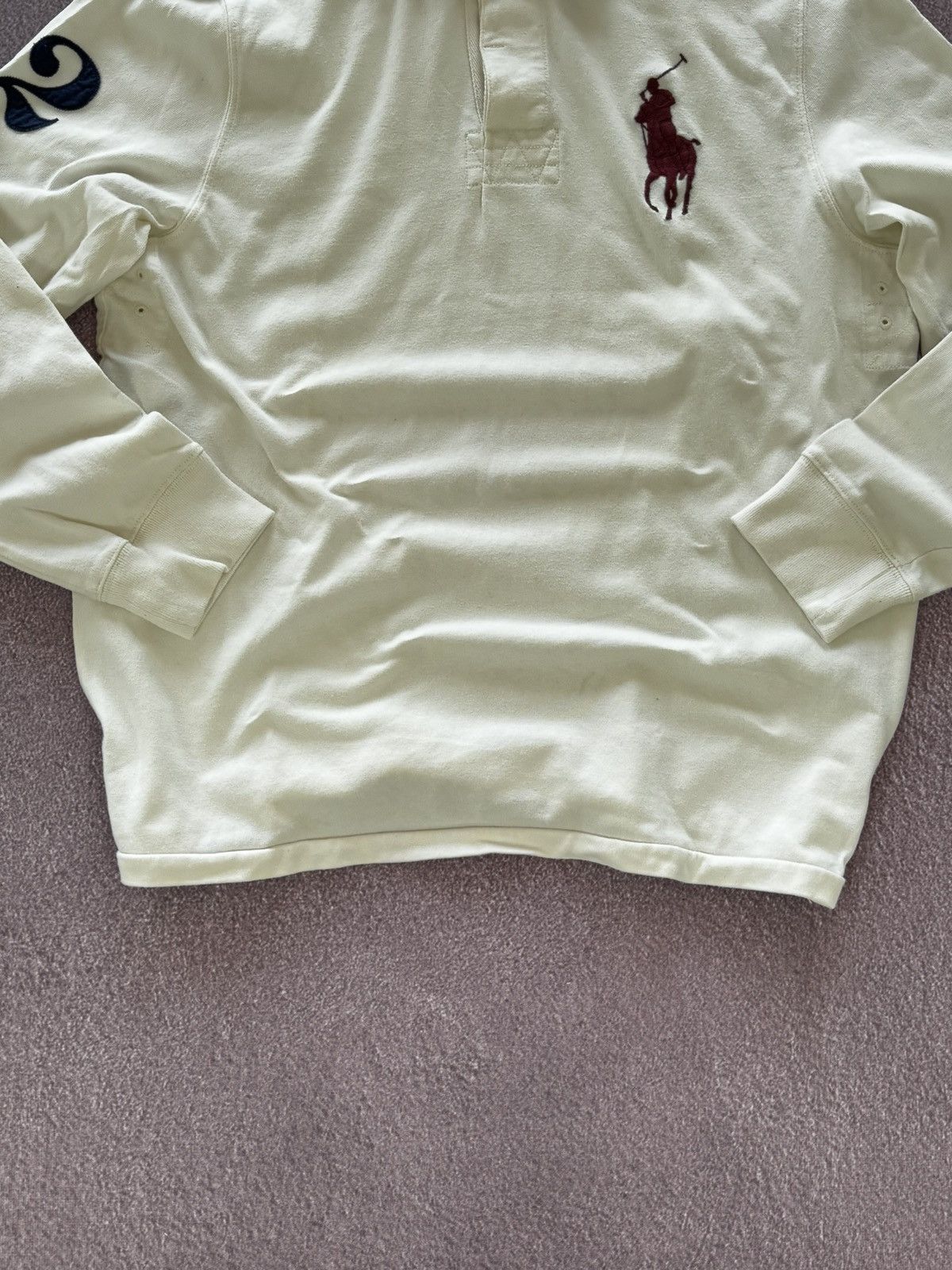 Polo Ralph Lauren Chief Keef Polo Ralph Lauren longsleeve white big pony Size US L / EU 52-54 / 3 - 3 Thumbnail