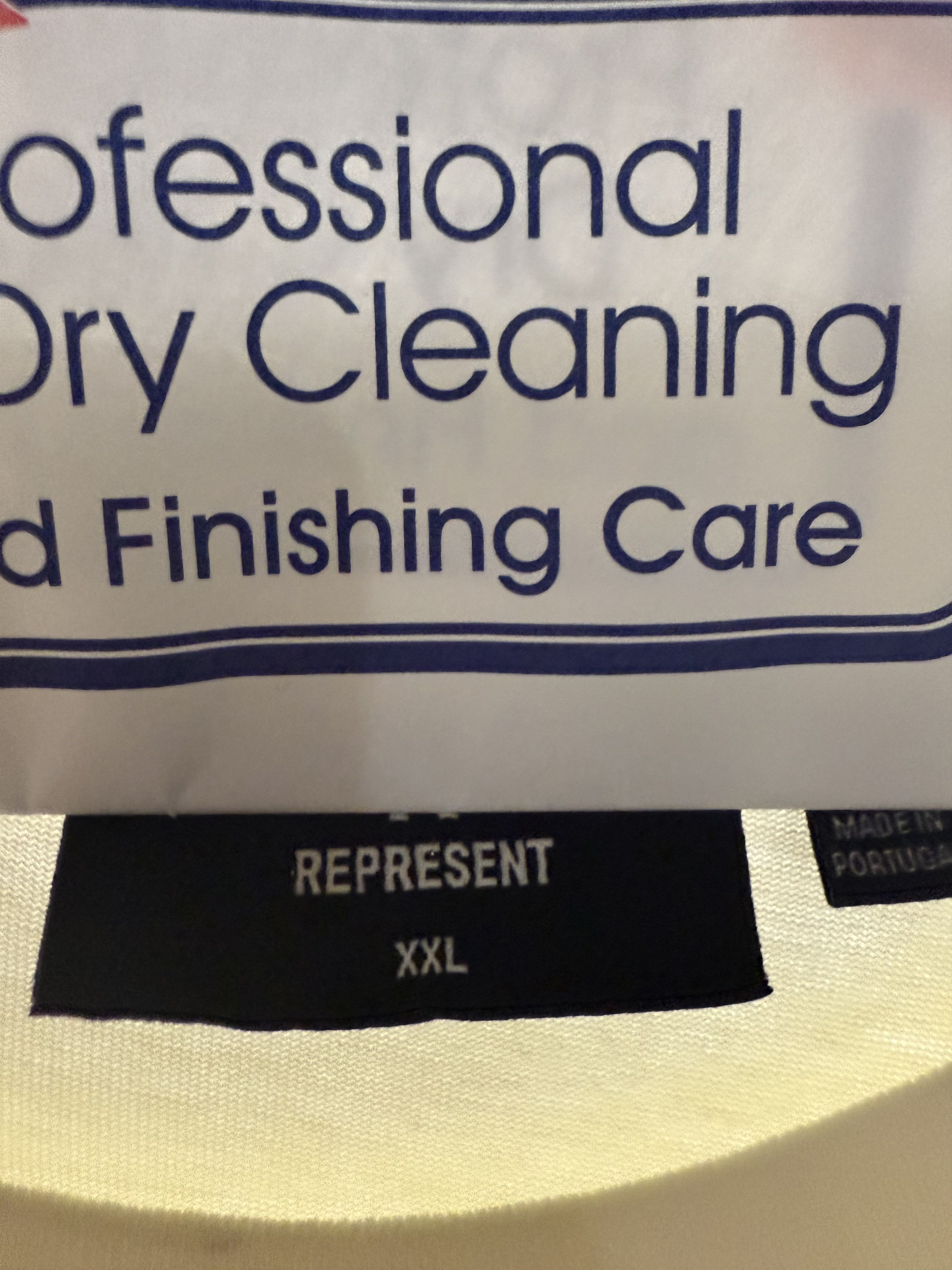 Represent Clo. REPRESENT Butter Cream XXL Owners club t-shirt Size US XXL / EU 58 / 5 - 2 Thumbnail
