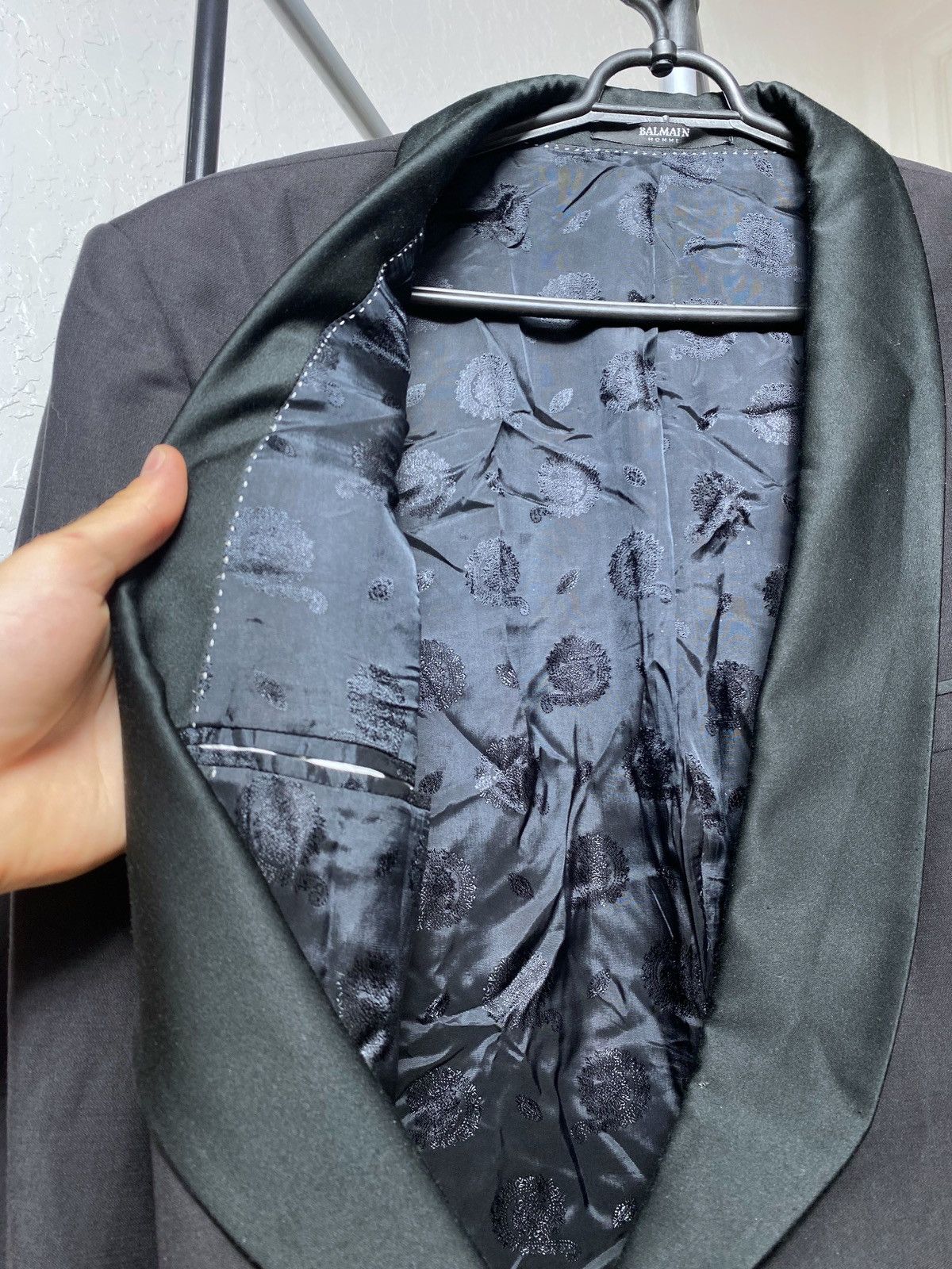 Balmain Balmain Classic 1 Button Jacket Size 42L - 5 Thumbnail