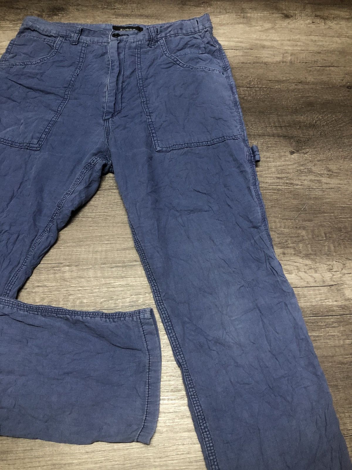 CABANE de ZUCCa × Issey Miyake × Zucca Vintage ZUCCA Carpenter Pant Size US 30 / EU 46 - 18 Thumbnail