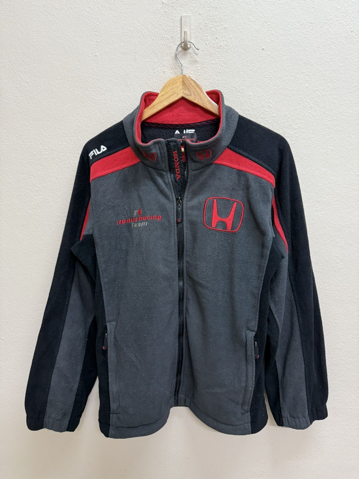 Fila Honda Racing F1 x Fila Fleece Jacket Sweater Motorsports Size US M / EU 48-50 / 2 - 13 Thumbnail