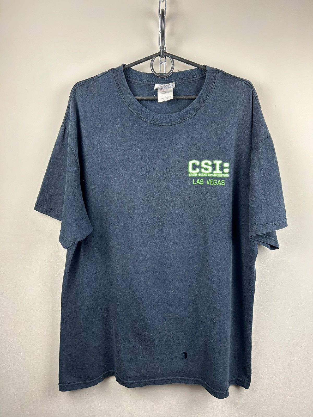 The Game Vintage CSI 2001 Crime Scene Investigation las vegas t shirt Size US L / EU 52-54 / 3 - 2 Thumbnail