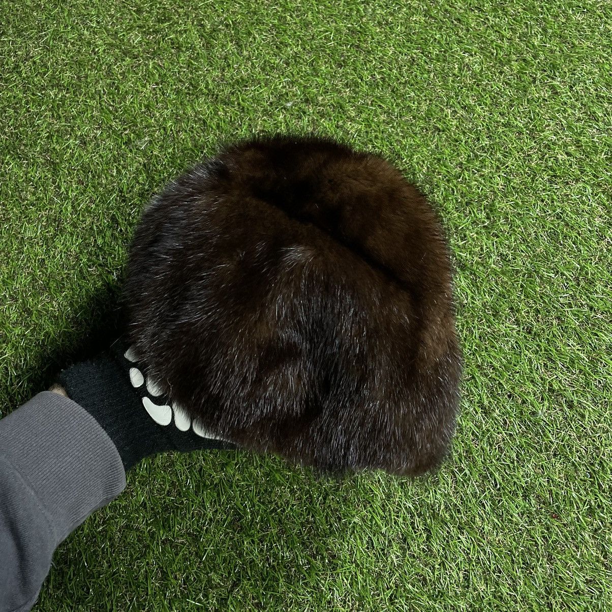 Vintage Vintage Y2K Fuzzy Beanie Mohair Alt Grunge Streetwear OS Size ONE SIZE - 2 Thumbnail