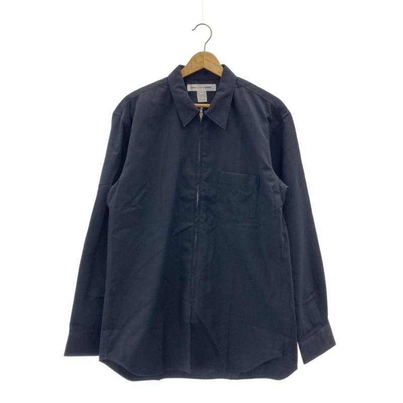 Comme des Garcons COMME des GARCONS 21SS SHIRT Honeycomb Full-Zip Shirt Jacket Size US M / EU 48-50 / 2 - 1 Thumbnail
