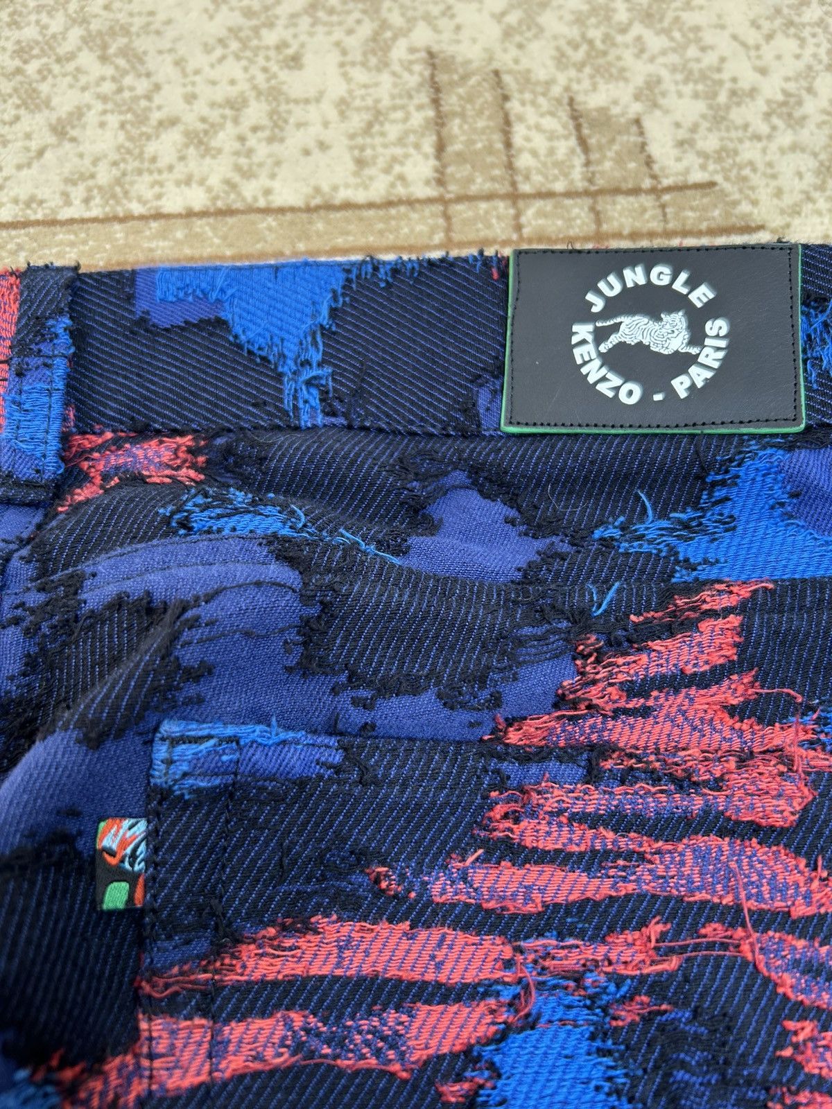 H&M × Kenzo Kenzo H&M Patchwork Jungle Denim Jeans Size US 32 / EU 48 - 5 Thumbnail