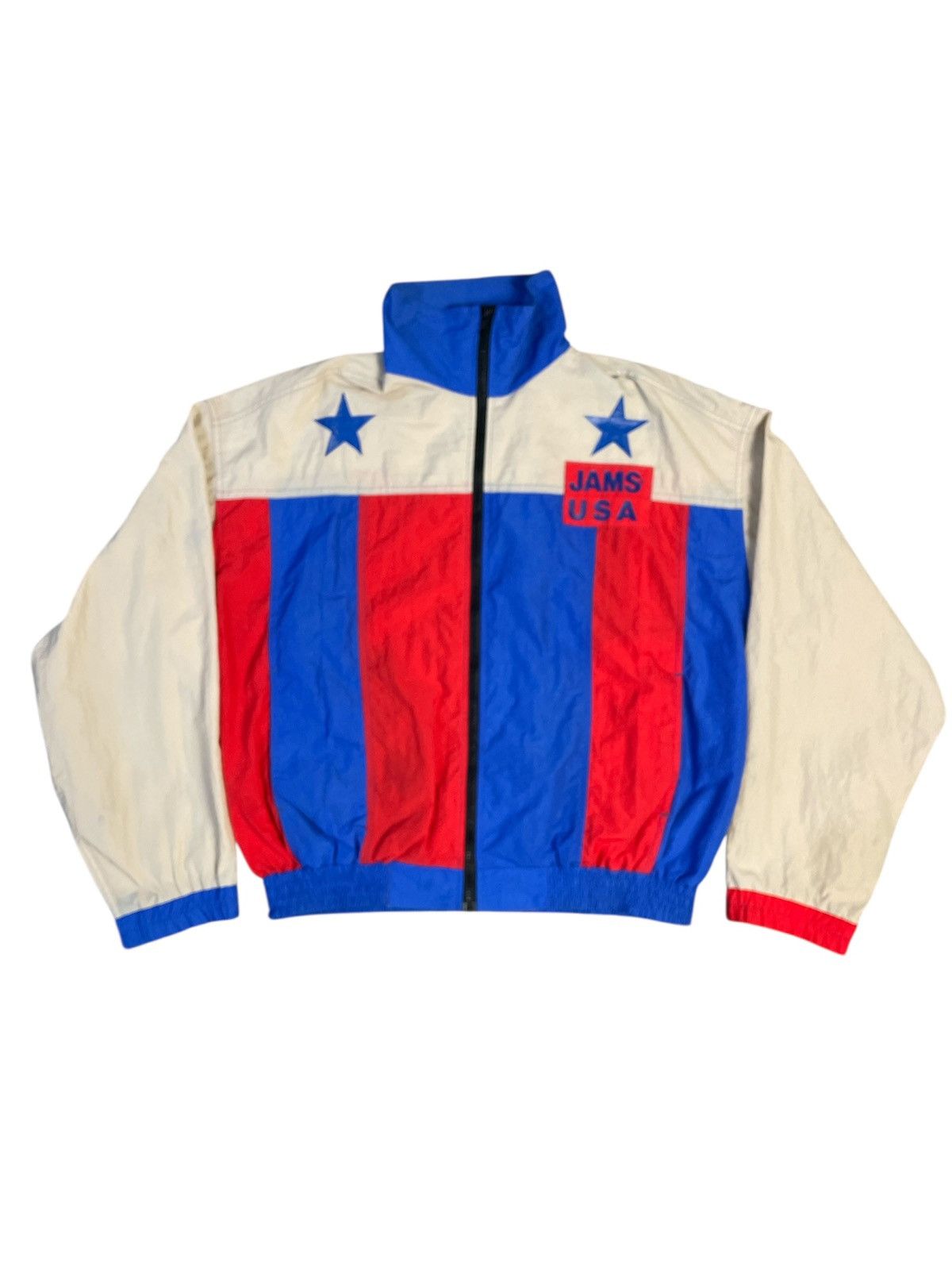 Jams World Vintage Jams World Amerika Flag Windbreaker Size US L / EU 52-54 / 3 - 1 Thumbnail