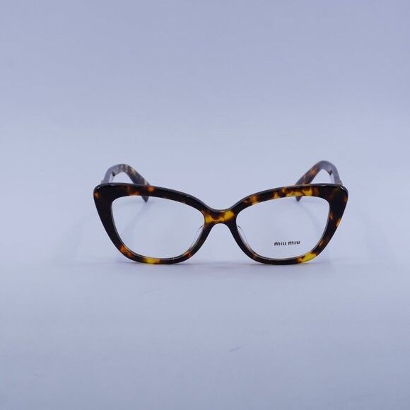 Miu Miu Miu Miu MU05VV VAU1O1 Eyeglasses Honey Havana 53mm Cat Eye Size ONE SIZE - 2 Thumbnail