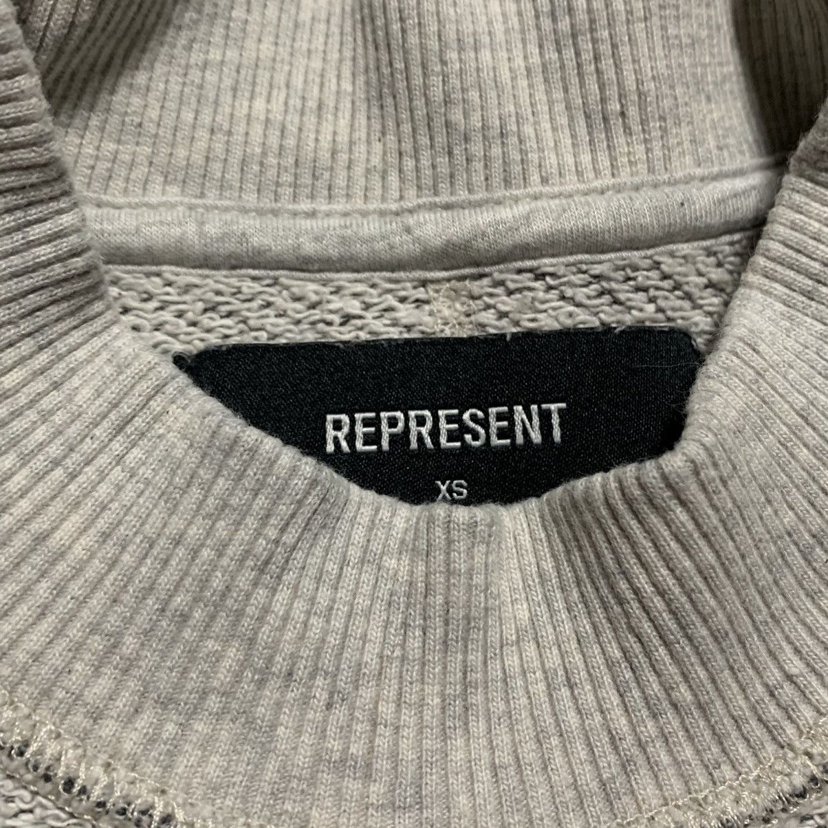 Represent Clo. Represent XS Blanks Grey Heavyweight Crewneck Sweatshirt Size US XS / EU 42 / 0 - 6 Thumbnail