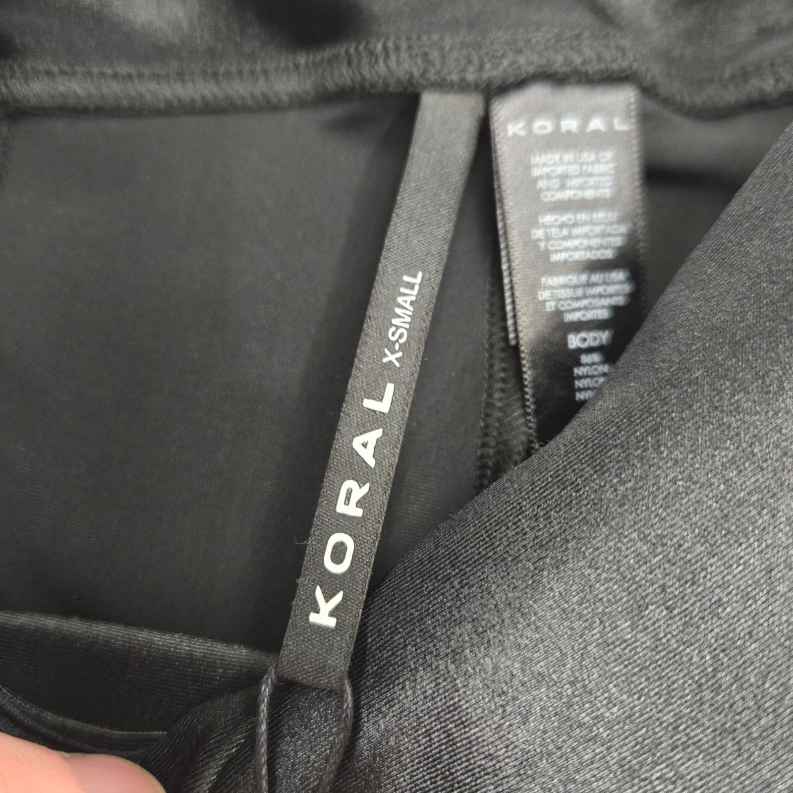 Other Koral Verona Infinity Mesh Panel Leggings Black Size XS Size 22" - 7 Thumbnail