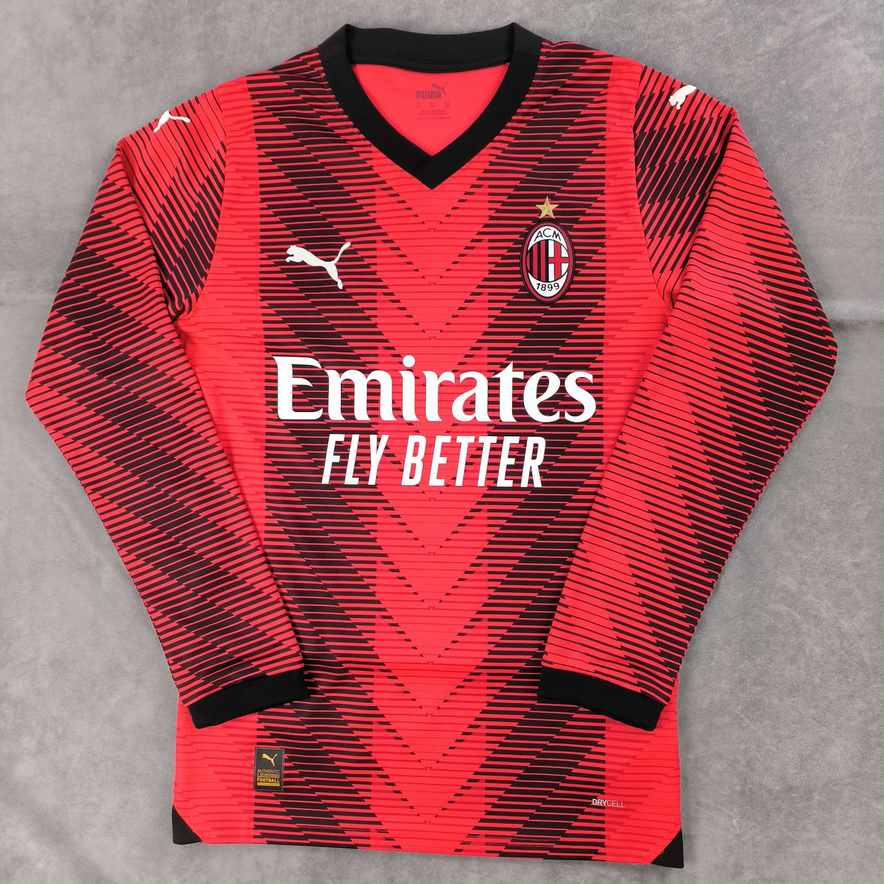 Pleasures × Puma AUTHENTIC JERSEY AC MILAN X PLEASURES 2023/24
