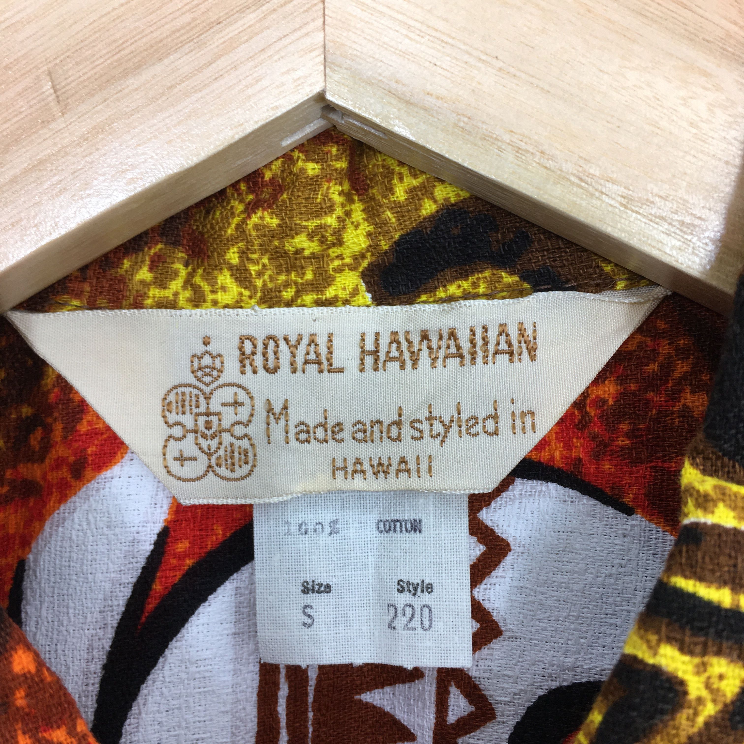 Life's a Beach Vintage 80s Royal Hawaiian Aloha Floral Tropical Shirt S Size US S / EU 44-46 / 1 - 5 Thumbnail