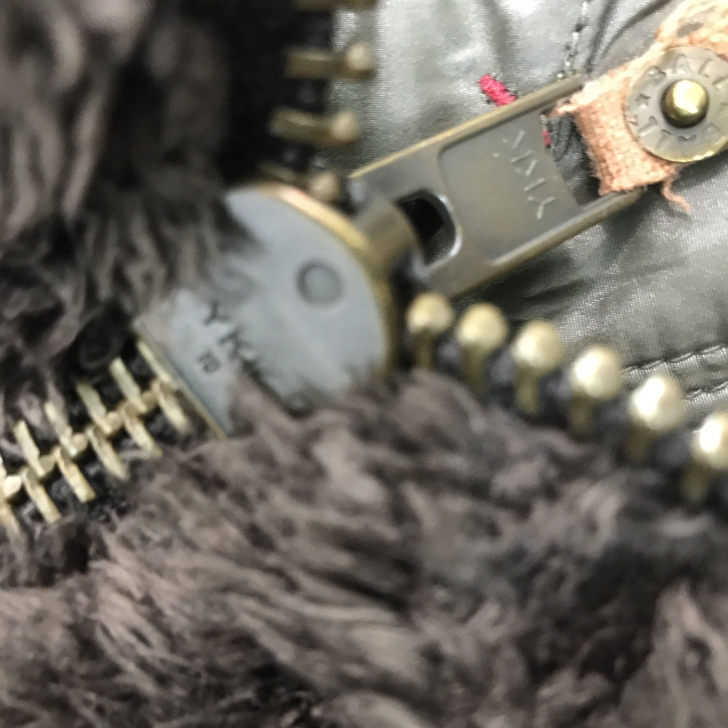 Japanese Brand Ball Fur inside Zipper Jacket Size US S / EU 44-46 / 1 - 11 Thumbnail