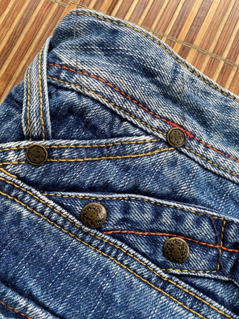Hysteric Glamour × Tornado Mart Blow By Blue Distressed Denim Size US 31 - 10 Thumbnail
