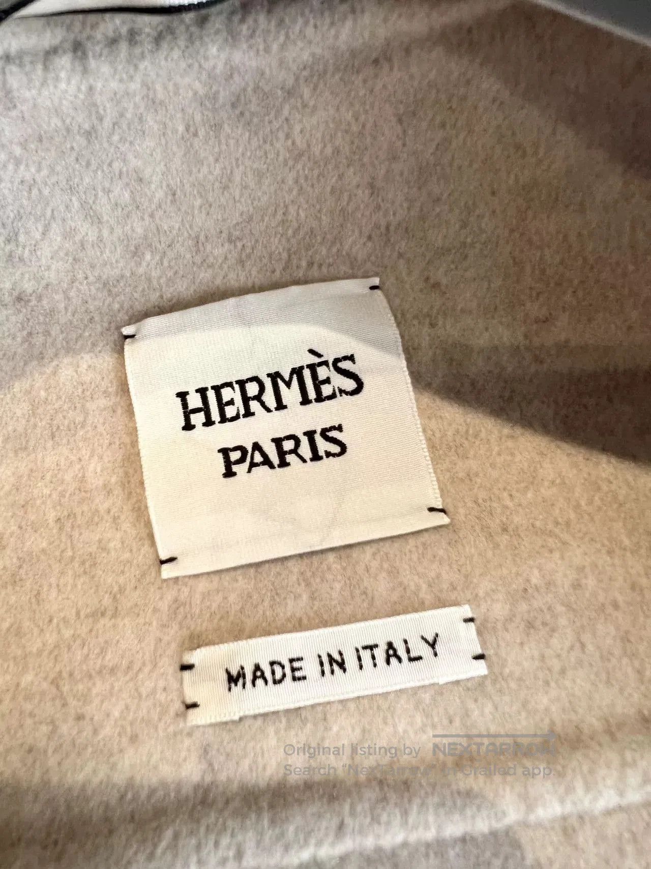 Hermes Hermes Women's Beige Cashmere Jacket. Size US M / EU 48-50 / 2 - 8 Thumbnail