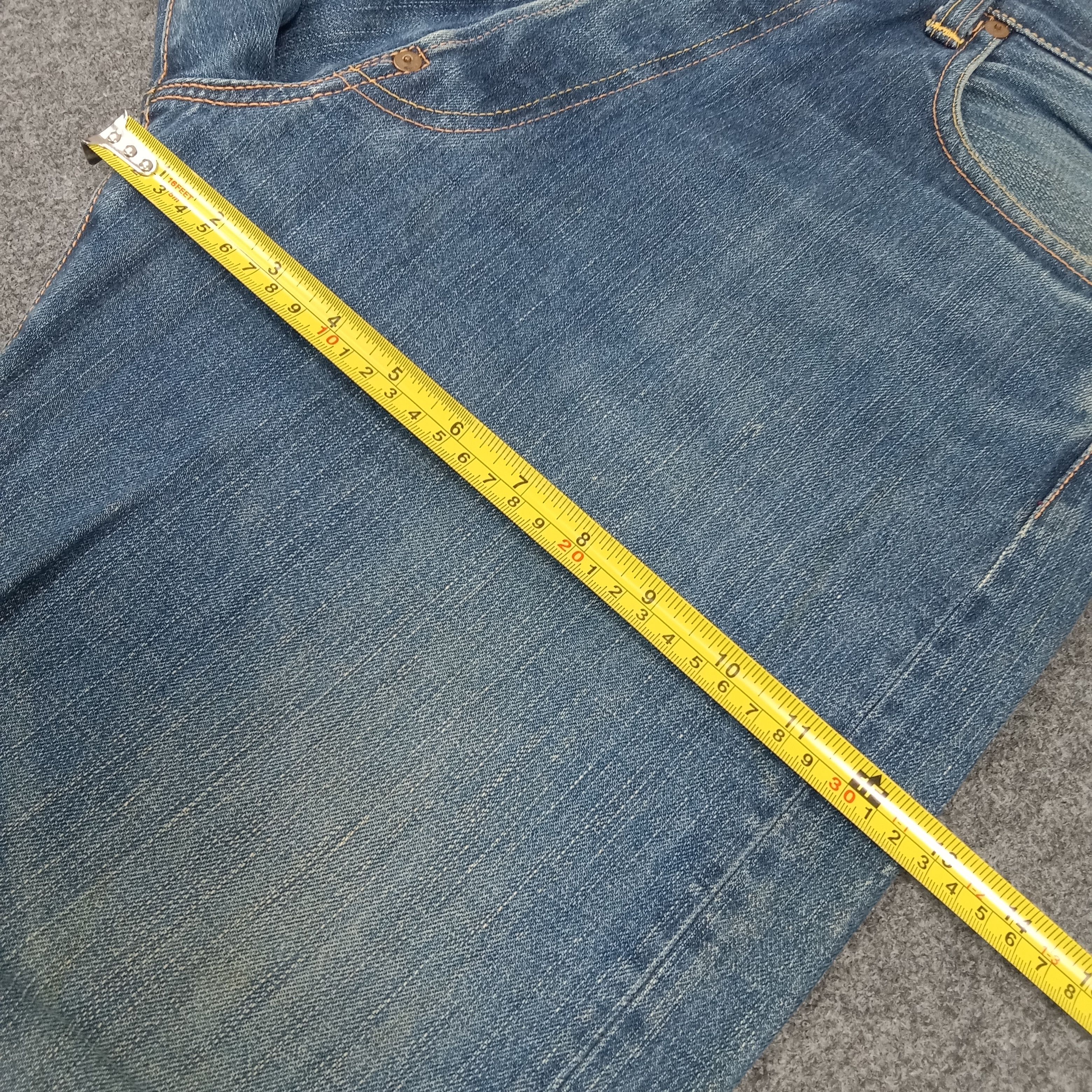 Evisu Evisu Japanese Brand Daicock Custom Art Denim Jeans C272N20 Size US 31 - 12 Thumbnail