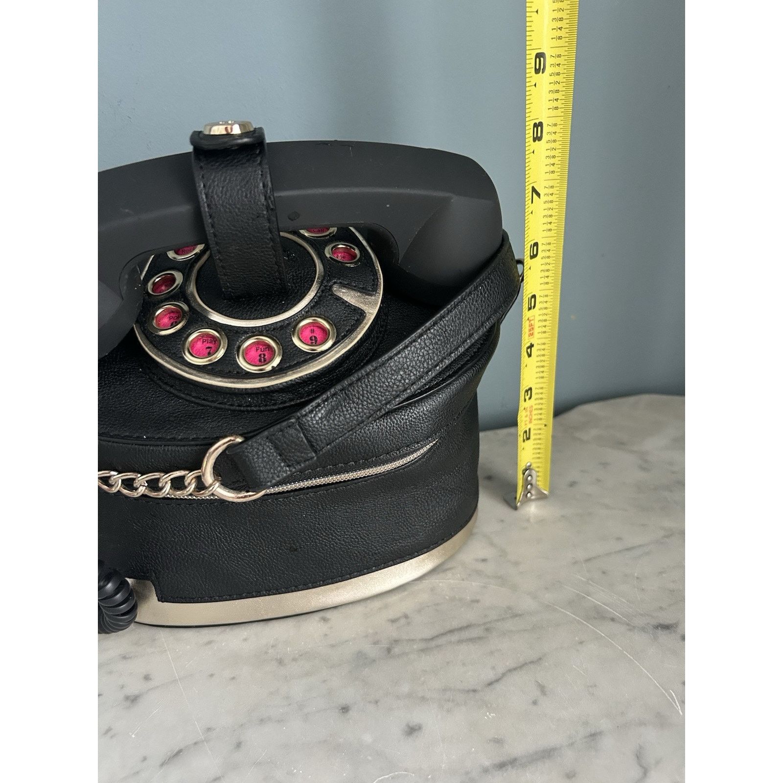 Betsey Johnson Betsey Johnson Telephone Bag BLACK Shoulder Crossbody Purse Size ONE SIZE - 17 Thumbnail