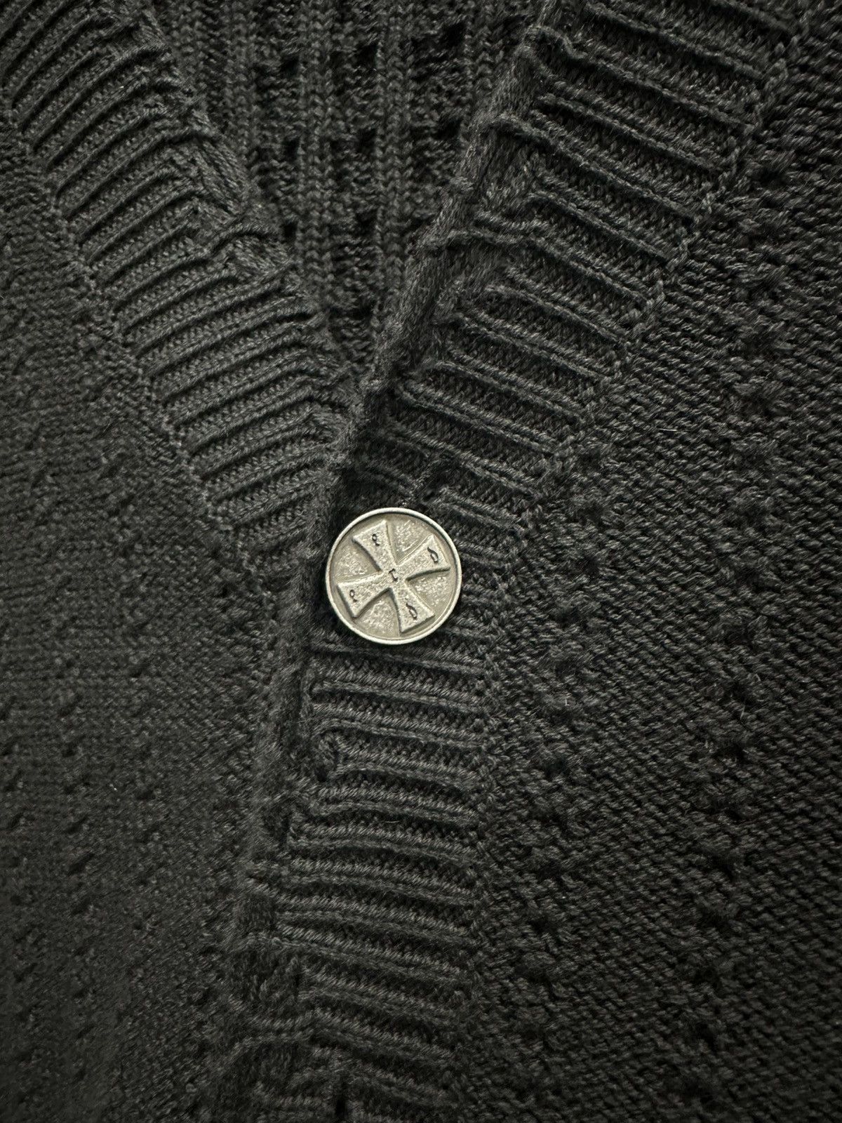 Enfants Riches Deprimes ERD Asymmetrical Knit Cardigan Size US S / EU 44-46 / 1 - 3 Thumbnail