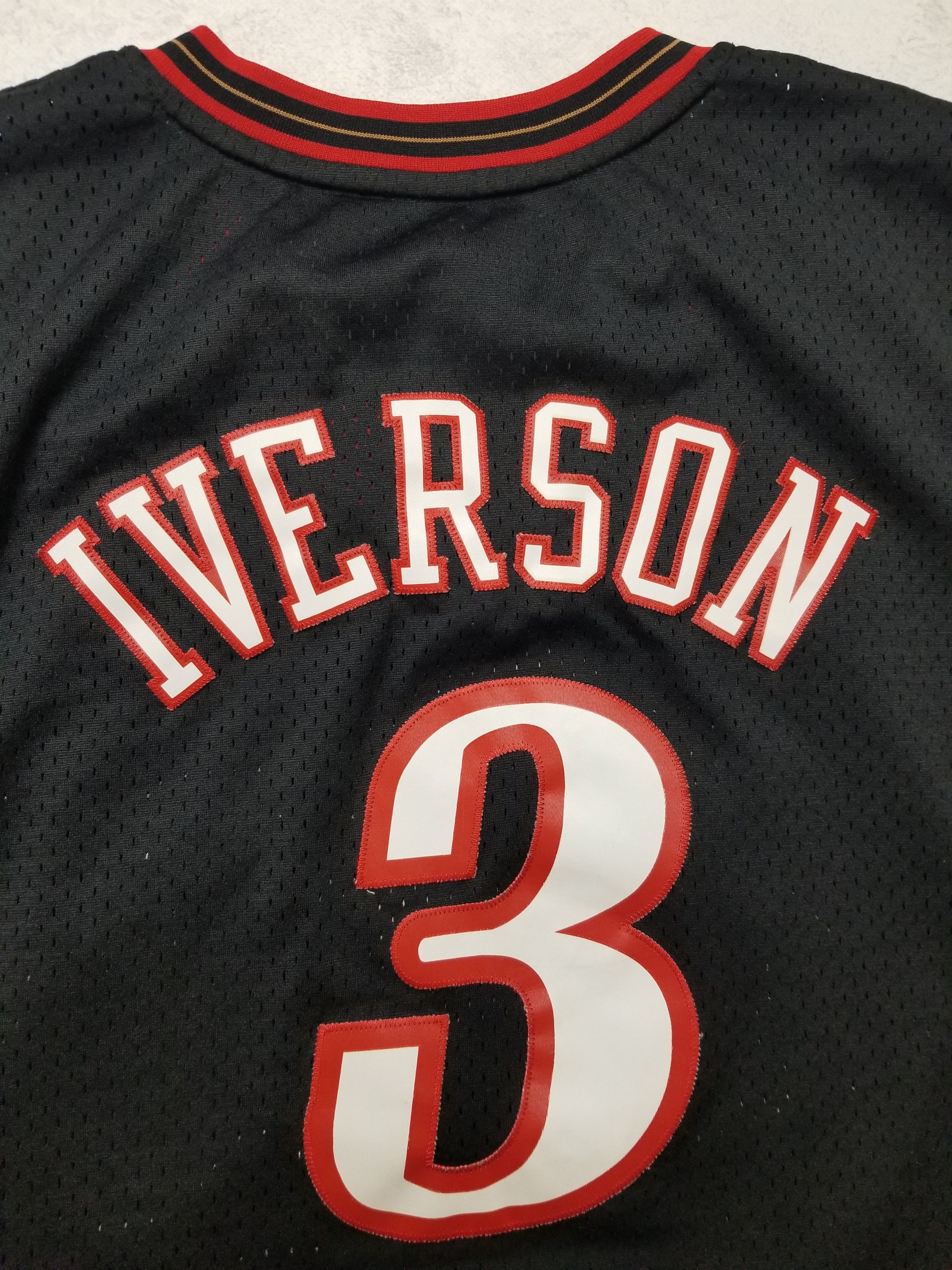 Adidas Adidas Philadelphia 76ers Allen Iverson #3 NBA Jersey Size US XL / EU 56 / 4 - 6 Thumbnail