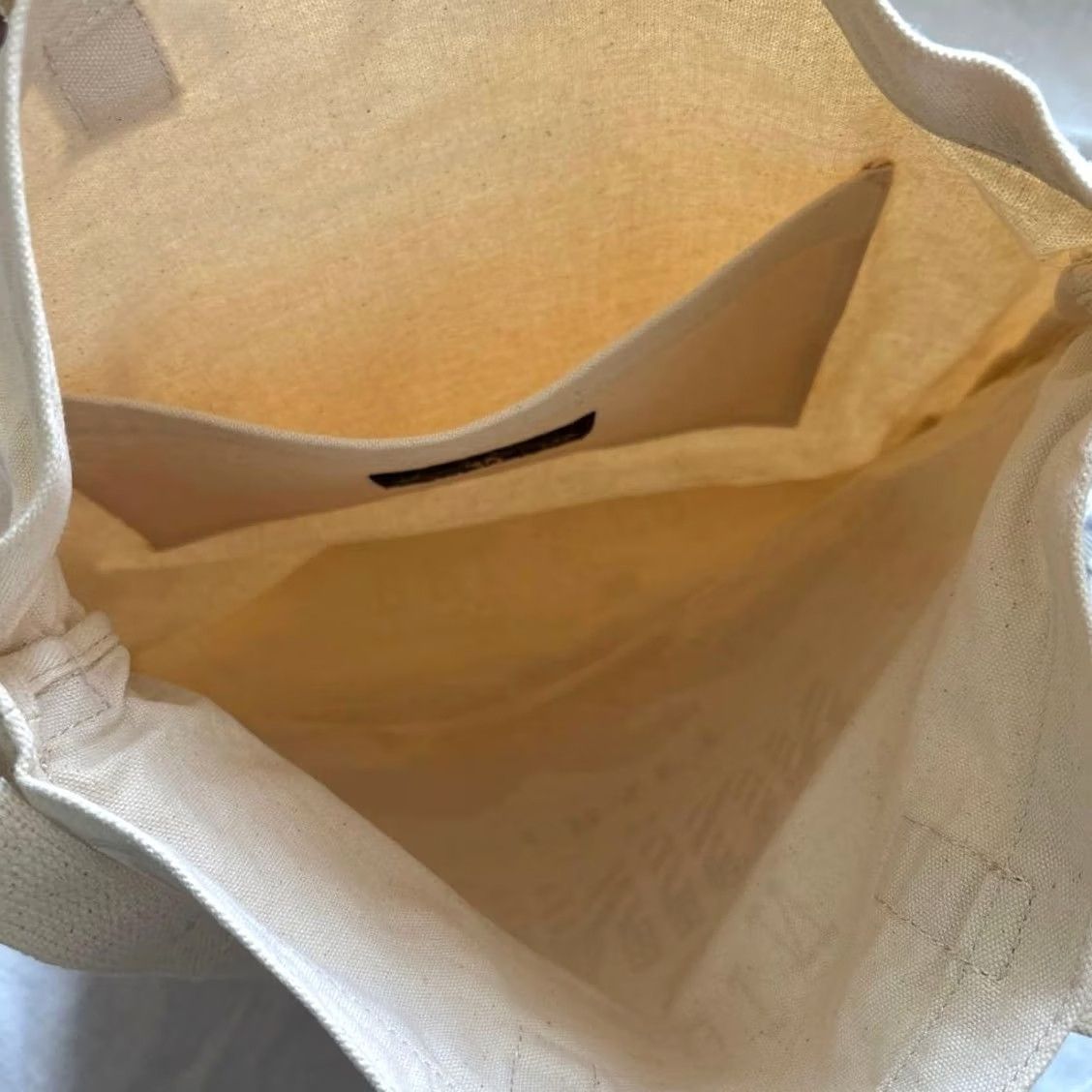 Ralph Lauren RRL Ralph Lauren Bag Tote Shoulder Military Design White Canvas Unisex Adults Medium Size ONE SIZE - 6 Thumbnail