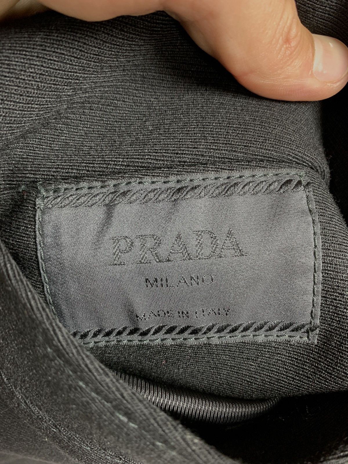 Prada Prada Double-Sided Trench Coat Wool , Nylon Men’s size L Size US L / EU 52-54 / 3 - 19 Thumbnail