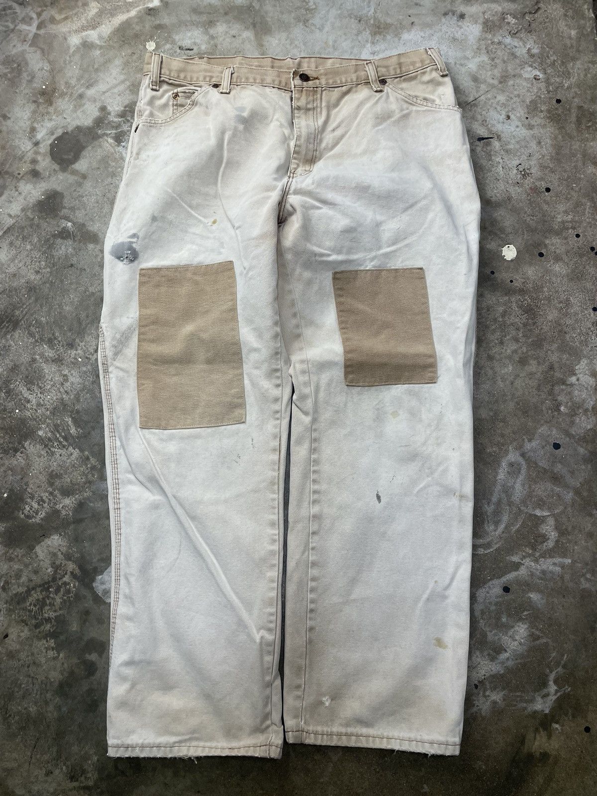 Dickies × Vintage Thrashed Dickies Pants with Repairs Size US 36 / EU 52 - 1 Thumbnail