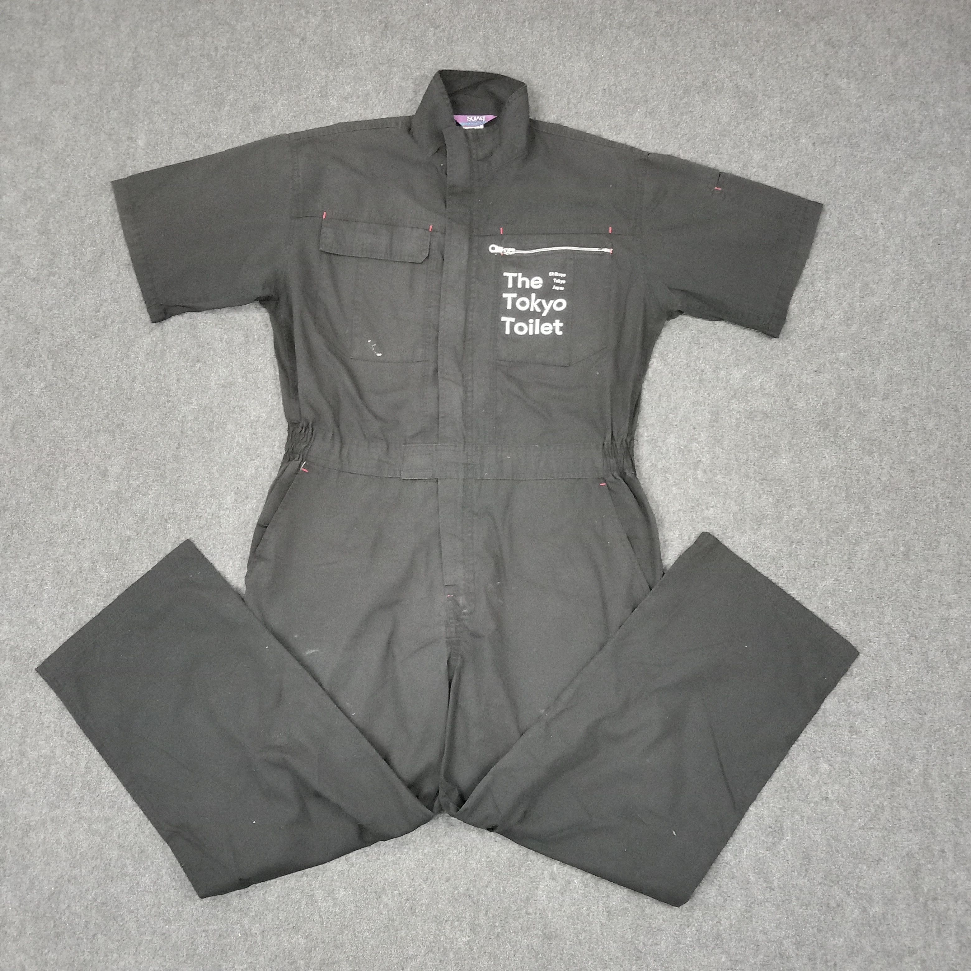 Japanese Brand × Vintage THE TOKYO TOILET Fashion Designer Style Coverall Jacket Size US L / EU 52-54 / 3 - 5 Thumbnail