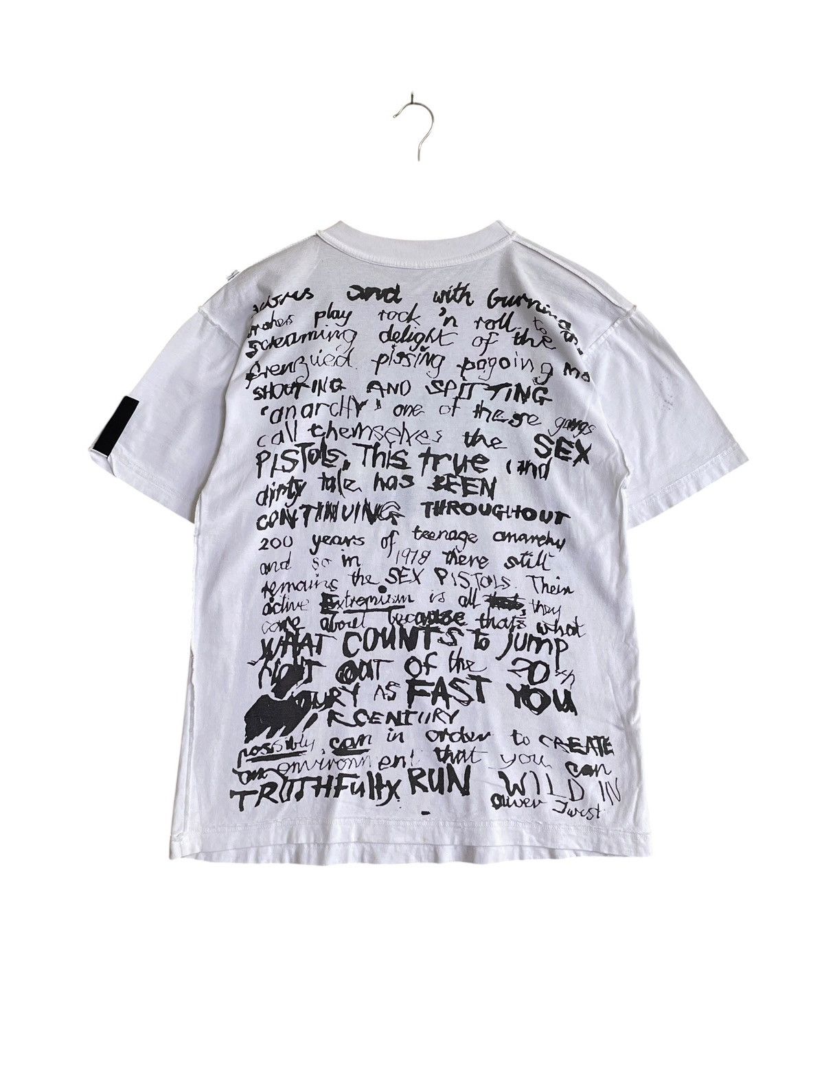 If Six Was Nine Rare Design Vintage Seditionaries Full Print T-shirt 1990s Size US M / EU 48-50 / 2 - 2 Thumbnail