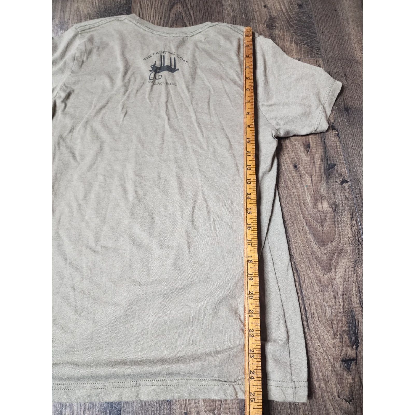 Doublet Beige Double Sided T Shirt Mens S Fainting Goat Wallace Idaho Short Sleeve Cotton Size US S / EU 44-46 / 1 - 2 Thumbnail