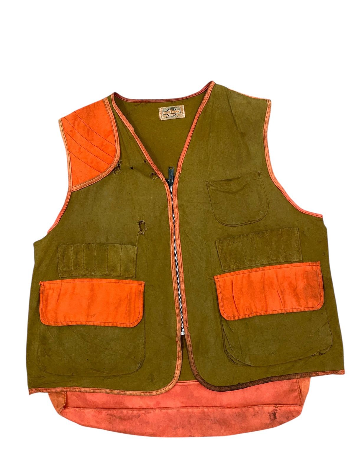 Vintage Vtg Saftbak Hunting Vest Size US L / EU 52-54 / 3 - 1 Thumbnail